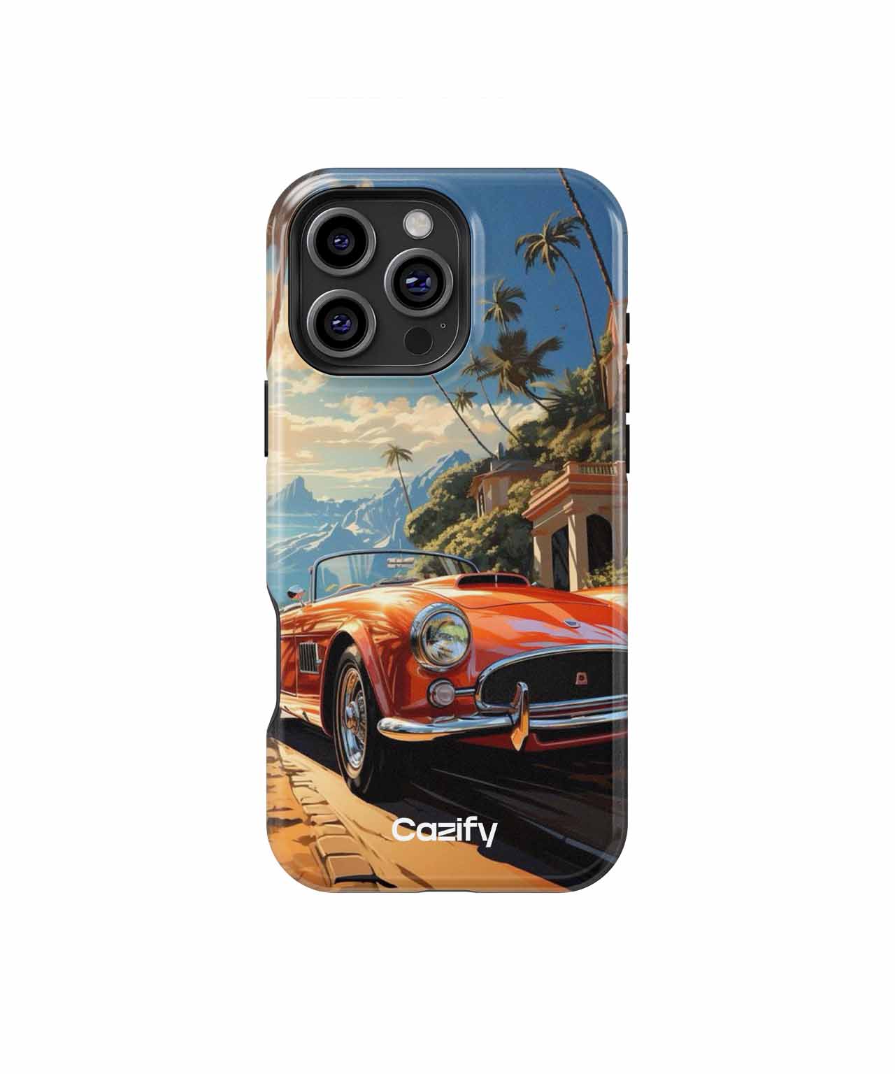 Sunny Paradise Adventure on Wheels iPhone case Case Cazify - Delivery Canada