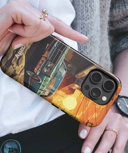 Sunny Retro Car Adventure iPhone case Case Cazify - Delivery Canada