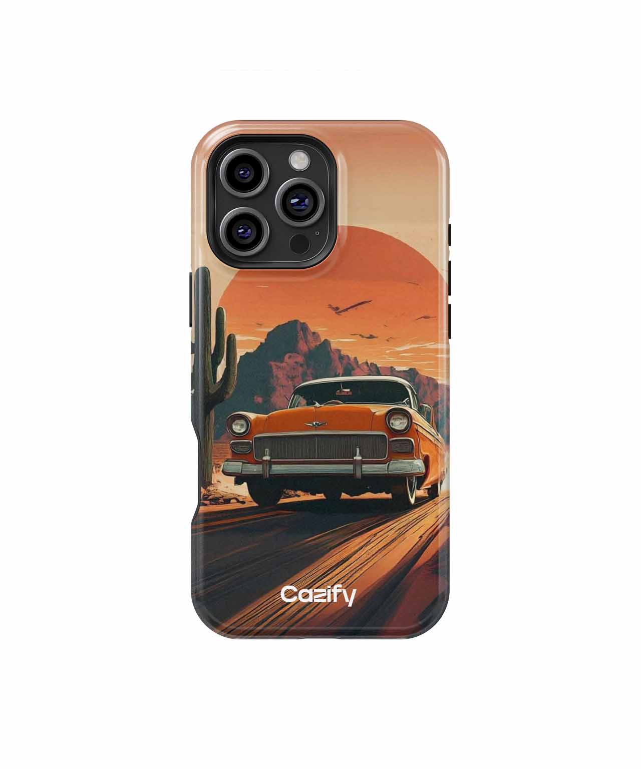 Sunny Vintage Road Trip Adventure iPhone case Case Cazify - Delivery Canada