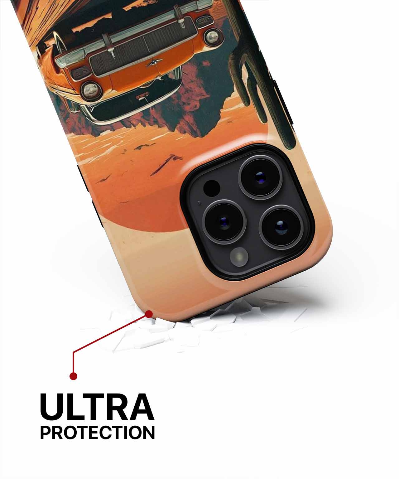 Sunny Vintage Road Trip Adventure iPhone case Case Cazify - Delivery Canada