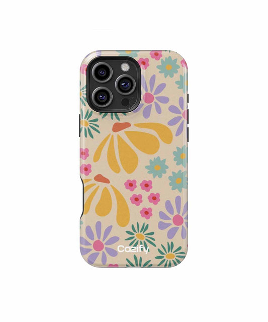 Sunny Whimsy Floral Delight iPhone case Case Cazify - Delivery Canada