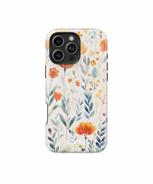 Sunny Whimsy Garden of Blooms iPhone case Case Cazify - Delivery Canada