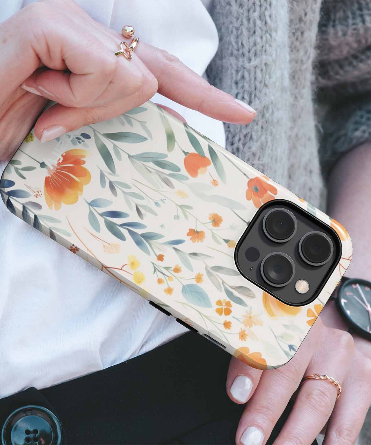 Sunny Whimsy Garden of Blooms iPhone case Case Cazify - Delivery Canada