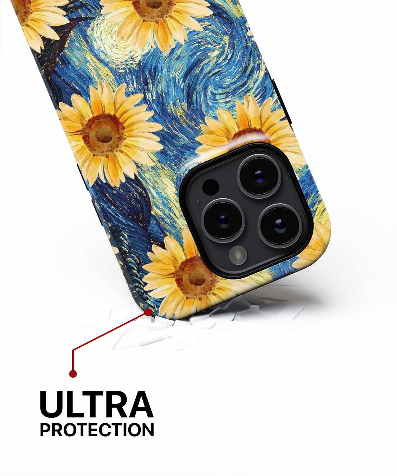 Sunny Whirls of Joyful Blooms iPhone case Case Cazify - Delivery Canada