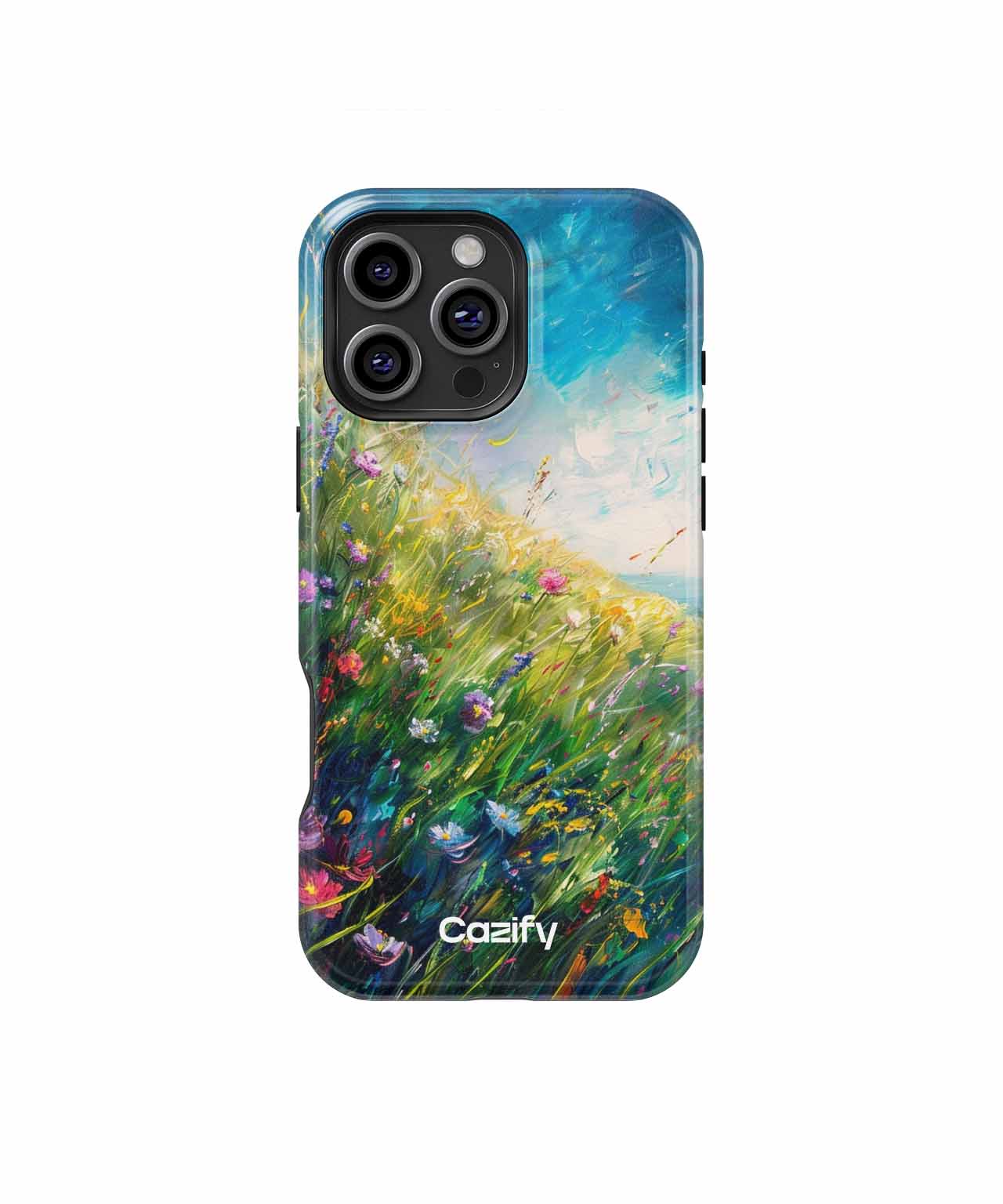 Sunny Wildflower Dance in the Breeze iPhone case Case Cazify - Delivery Canada