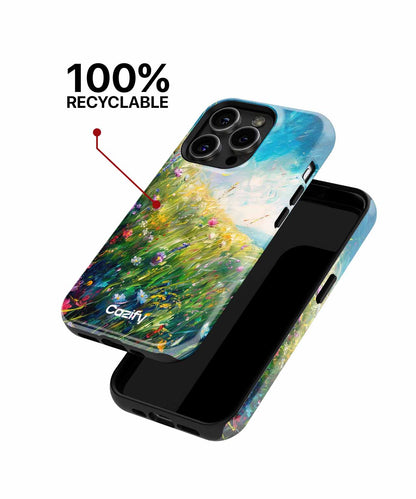 Sunny Wildflower Dance in the Breeze iPhone case Case Cazify - Delivery Canada