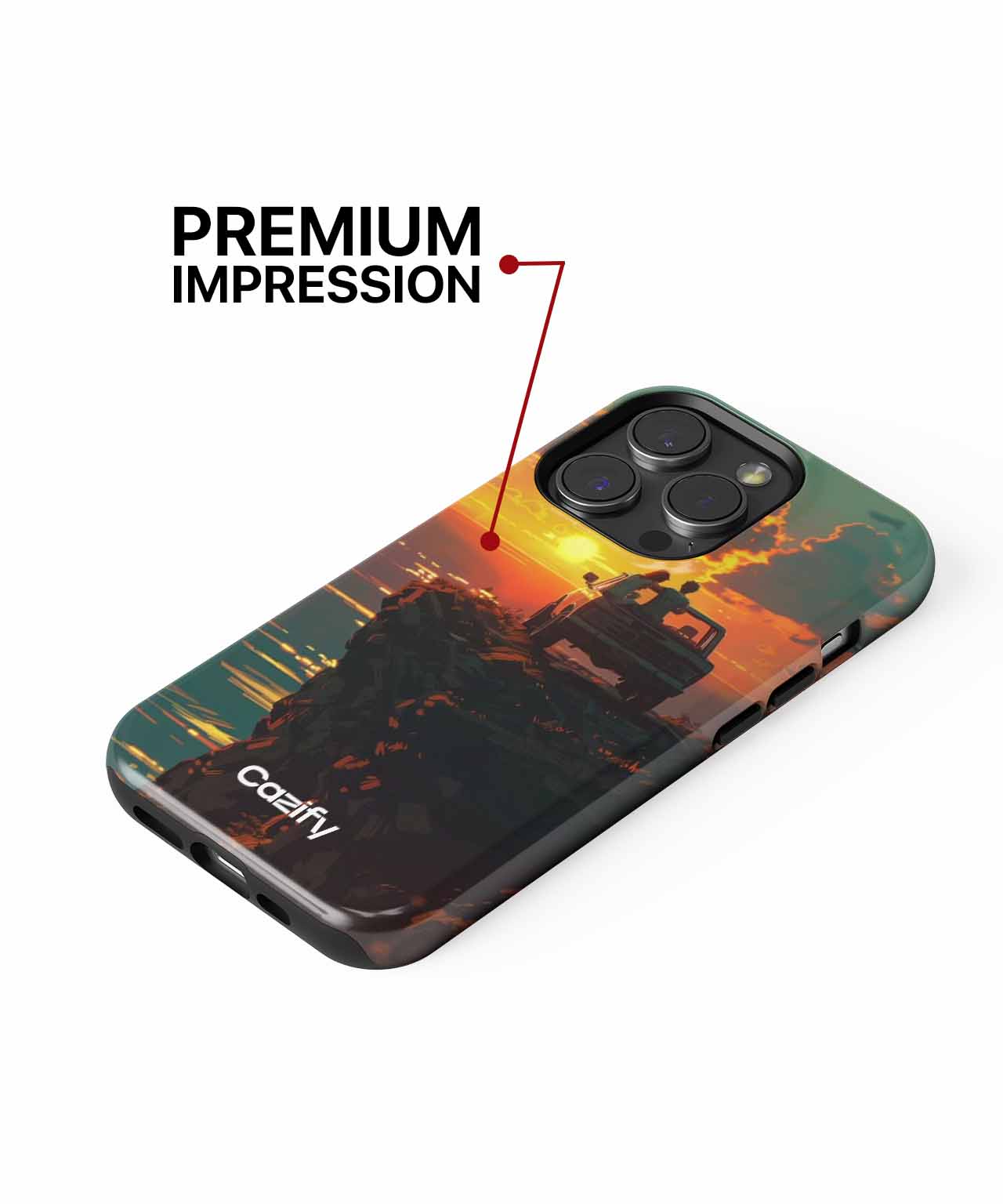 Sunset Adventure with a Side of Romance iPhone case Case Cazify - Delivery Canada