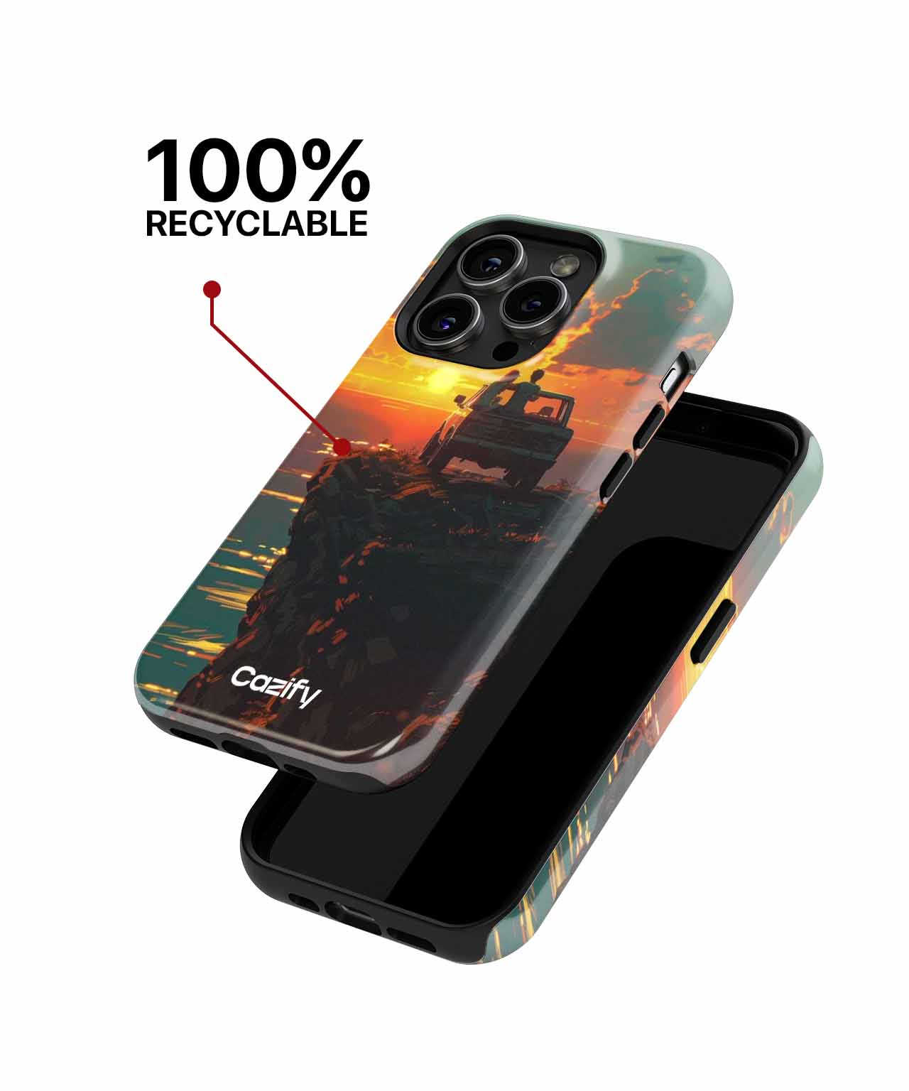 Sunset Adventure with a Side of Romance iPhone case Case Cazify - Delivery Canada
