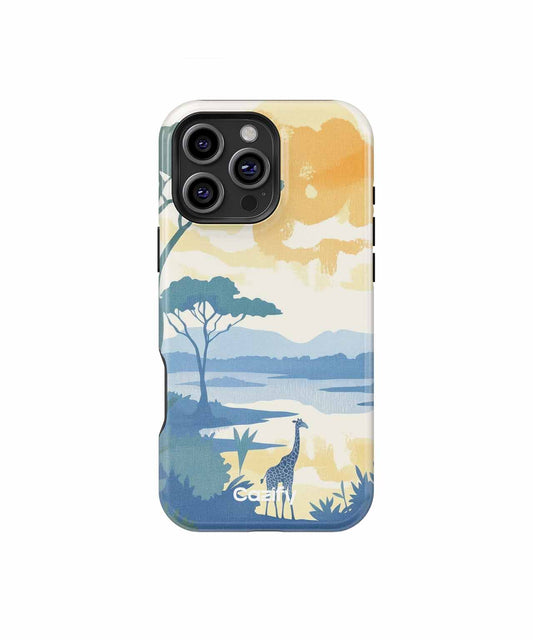 Sunset Serenade with a Giraffe iPhone case Case Cazify - Delivery Canada