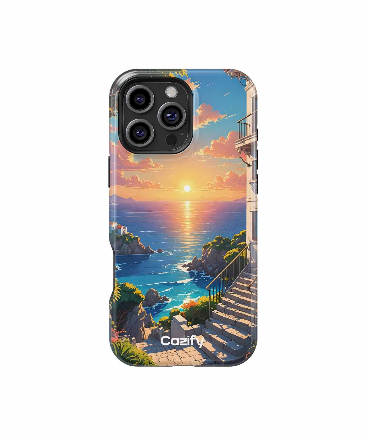 Sunset Serenity by the Sea iPhone case Case Cazify - Delivery Canada