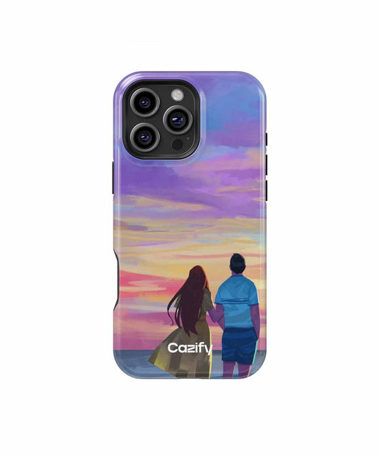 Sunset Stroll With a View iPhone case Case Cazify - Delivery Canada