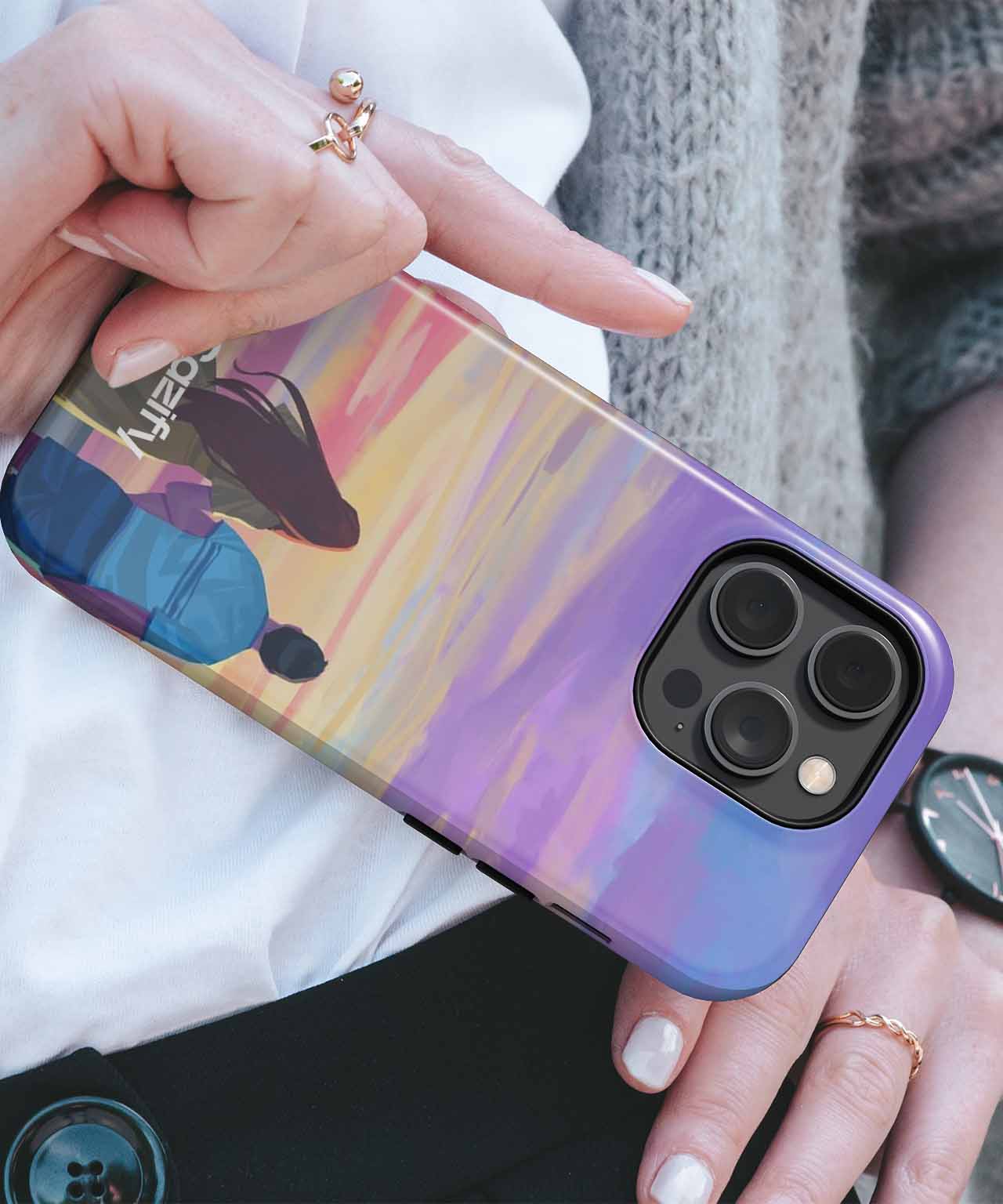Sunset Stroll With a View iPhone case Case Cazify - Delivery Canada