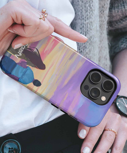Sunset Stroll With a View iPhone case Case Cazify - Delivery Canada