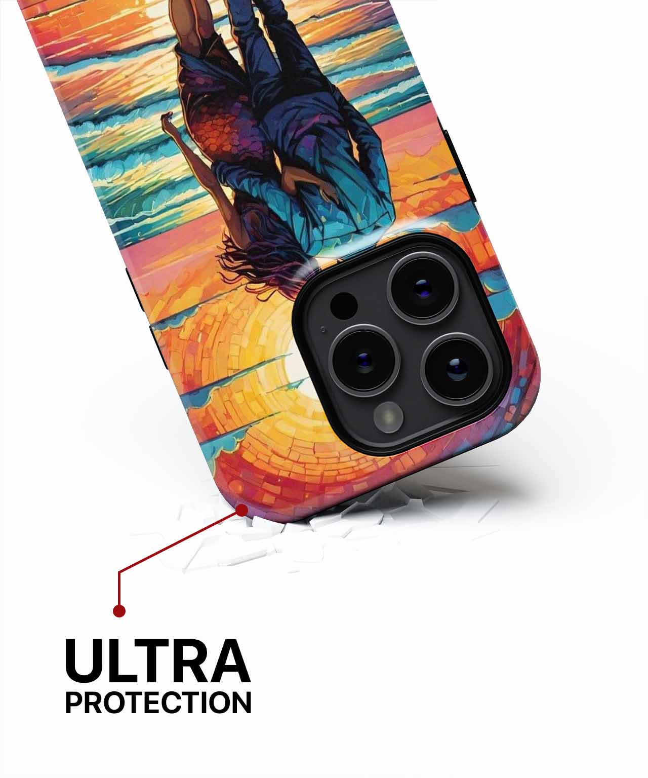 Sunset Stroll with My Love iPhone case Case Cazify - Delivery Canada