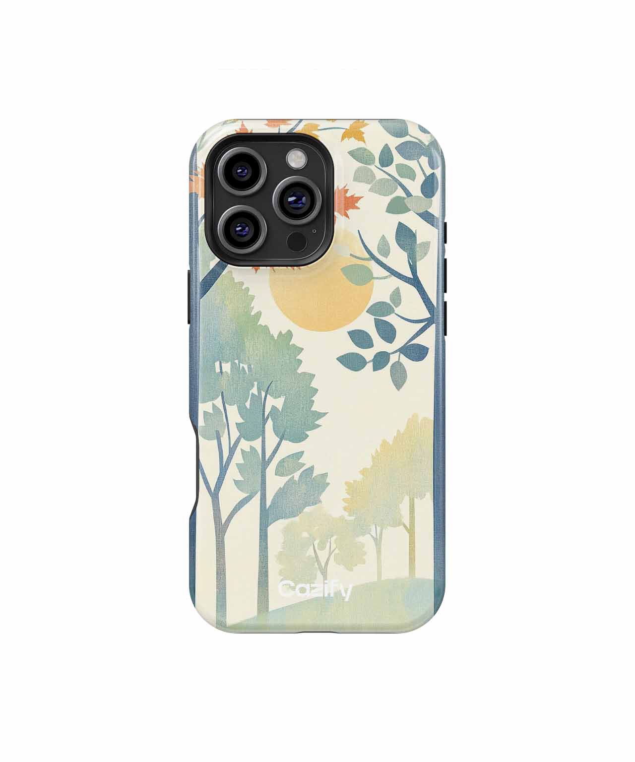 Sunshine and Fall Leaves Dance iPhone case Case Cazify - Delivery Canada