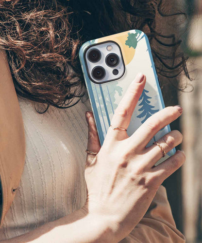 Sunshine Camping Adventure in the Woods iPhone case Case Cazify - Delivery Canada