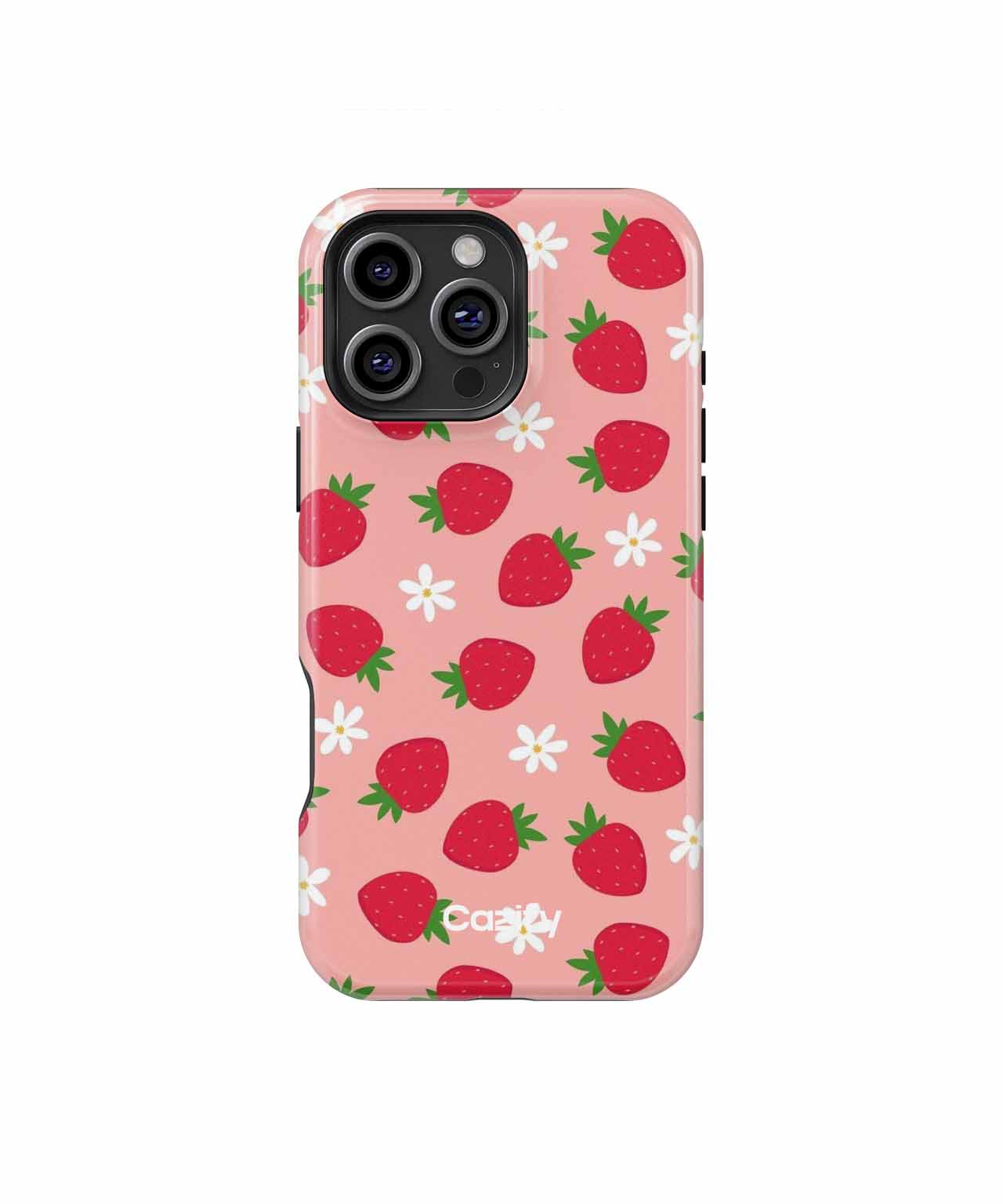 Sweet Berry Delight with Tiny Flowers iPhone case Case Cazify - Delivery Canada