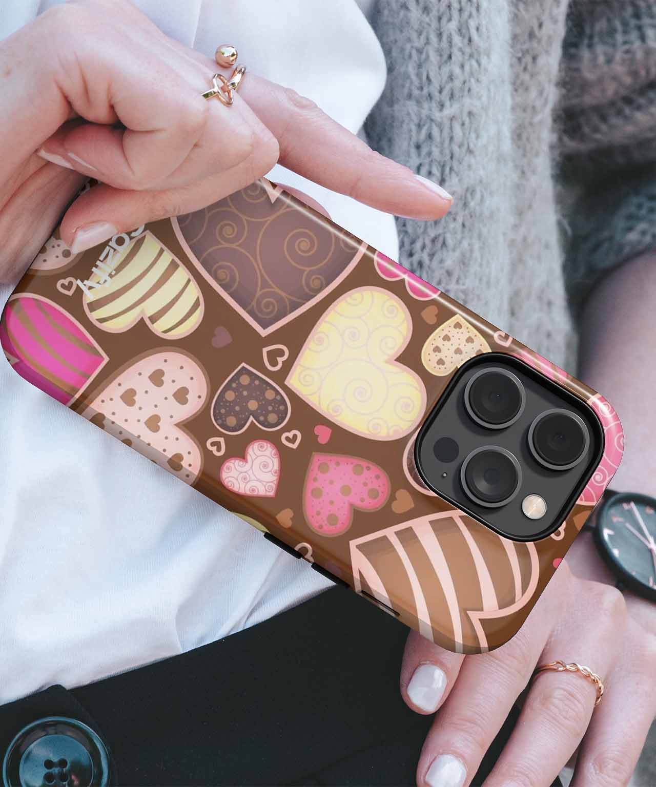 Sweet Chocolatey Love Fest iPhone case Case Cazify - Delivery Canada