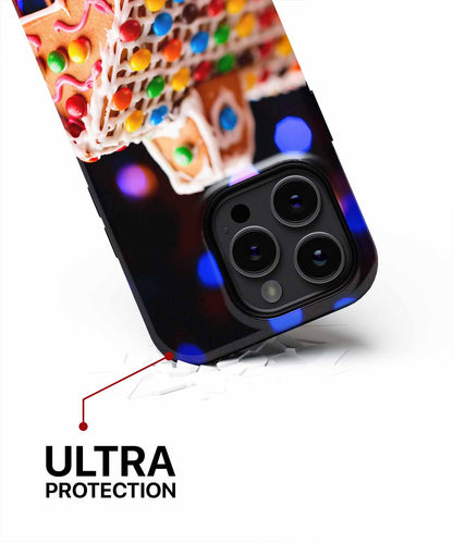 Sweet Festive Gingerbread House Delight iPhone case Case Cazify - Delivery Canada
