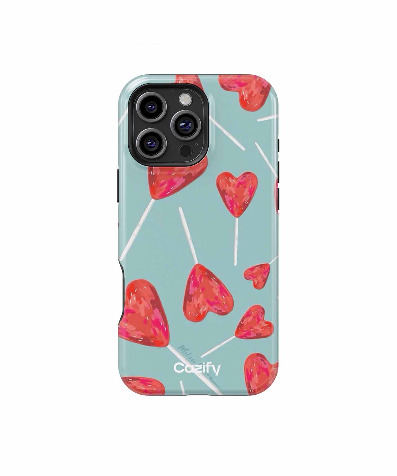 Sweet Heart Lollipops Dance Across the Sky iPhone case Case Cazify - Delivery Canada