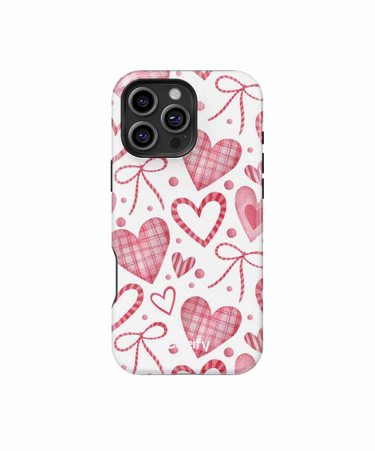 Sweet Heartfelt Patterns for Lovers iPhone case Case Cazify - Delivery Canada