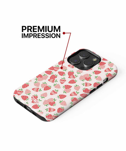 Sweet Strawberry Delightful Pattern iPhone case Case Cazify - Delivery Canada