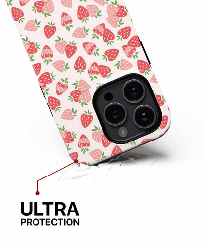 Sweet Strawberry Delightful Pattern iPhone case Case Cazify - Delivery Canada