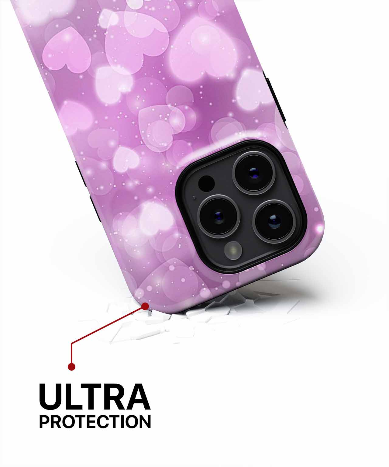Sweet Whispers of Love in Pink iPhone case Case Cazify - Delivery Canada