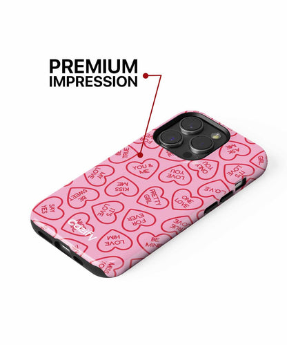 Sweetheart Love Notes Everywhere iPhone case Case Cazify - Delivery Canada