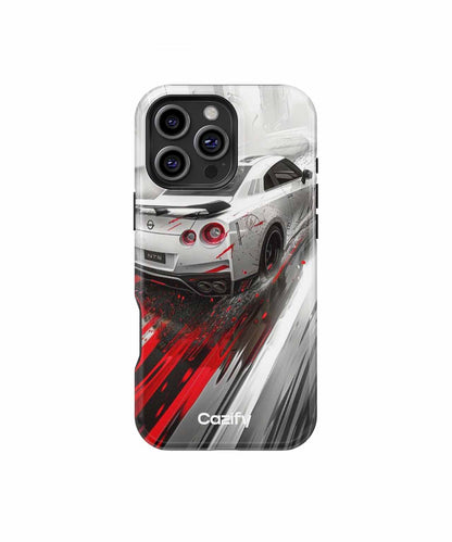 Swift Silver Speed Racer iPhone case Case Cazify - Delivery Canada