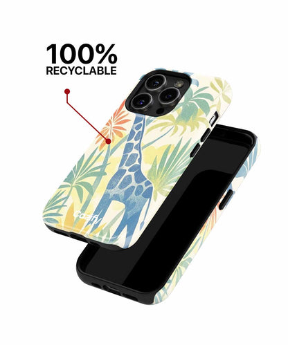Tall Giraffe in a Jungle Wonderland iPhone case Case Cazify - Delivery Canada