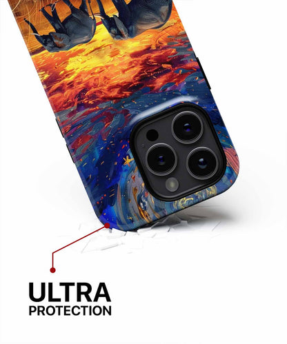 Tranquil Elephants Under Starry Sky iPhone case Case Cazify - Delivery Canada