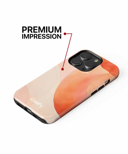 Translucent Waves of Peachy Delight iPhone case Case Cazify - Delivery Canada