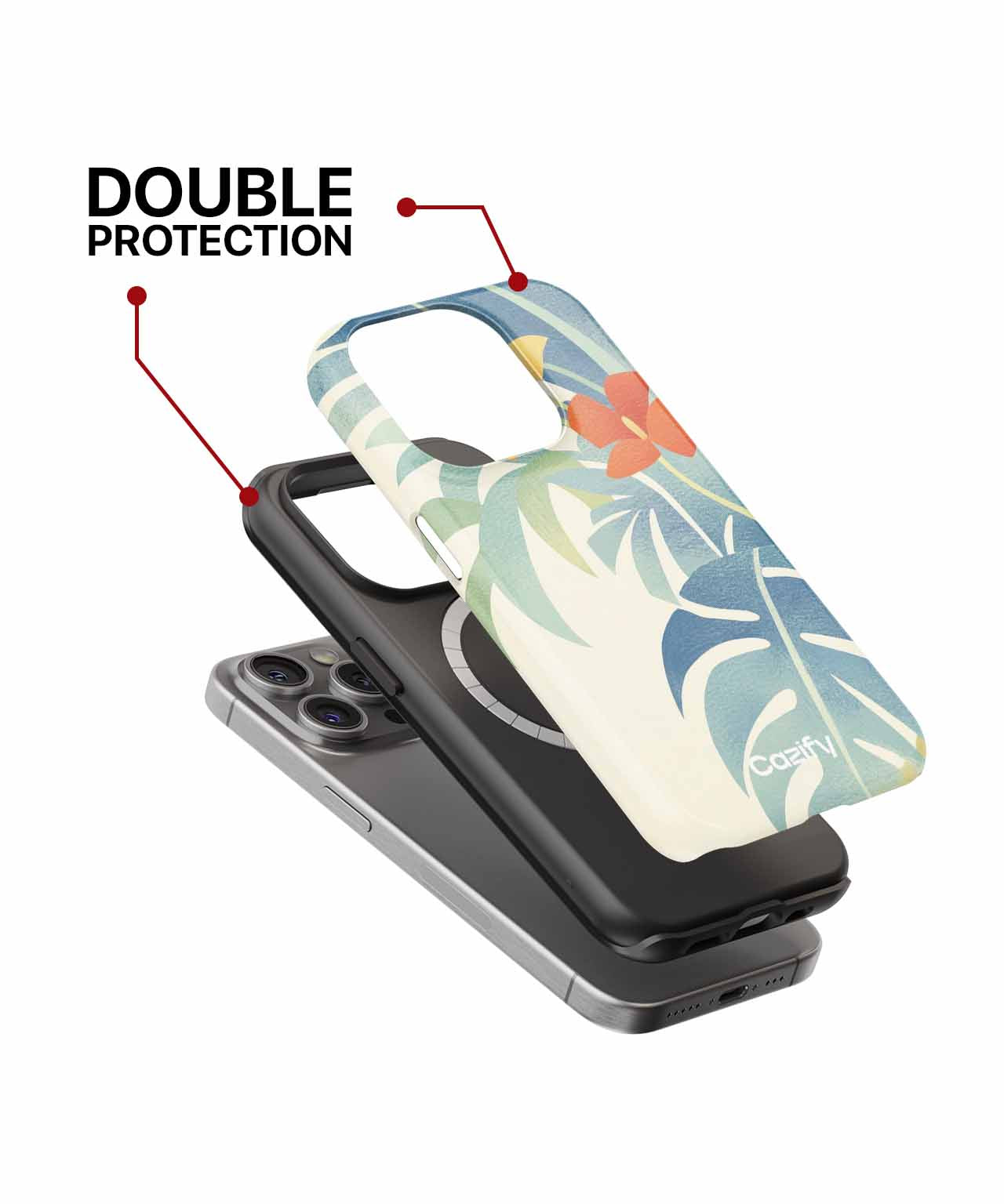 Tropical Blooming Colors Dancing in Sunshine iPhone case Case Cazify - Delivery Canada