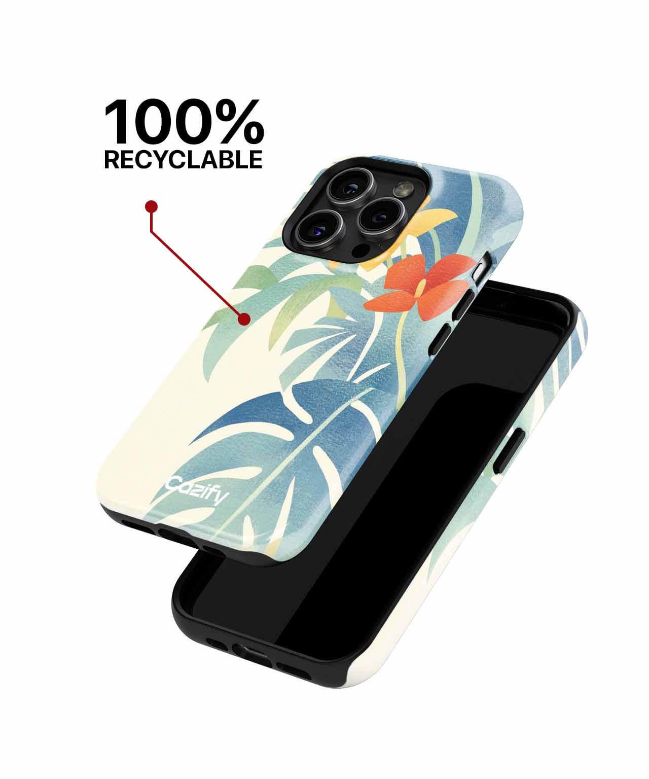 Tropical Blooming Colors Dancing in Sunshine iPhone case Case Cazify - Delivery Canada