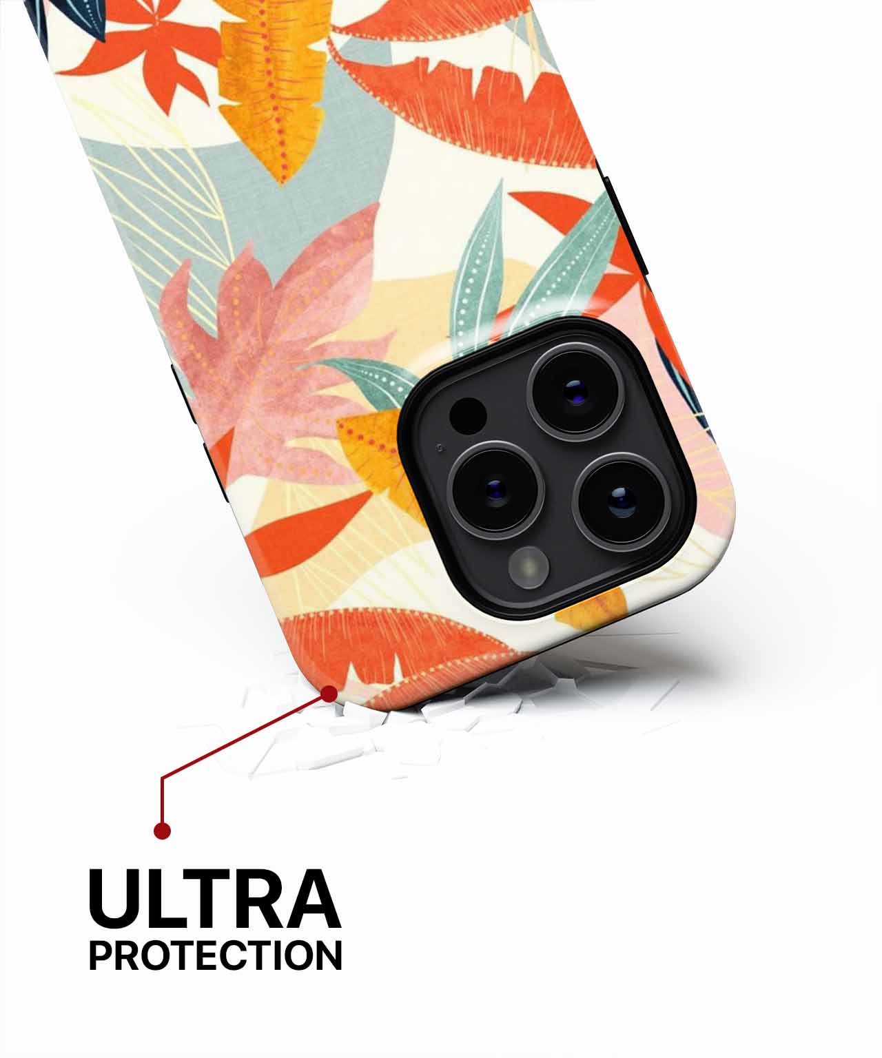 Tropical Delight with Vibrant Leaves iPhone case Case Cazify - Delivery Canada