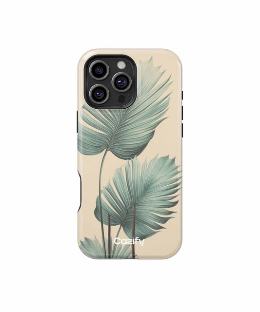 Tropical Leaf Party Vibes iPhone case Case Cazify - Delivery Canada