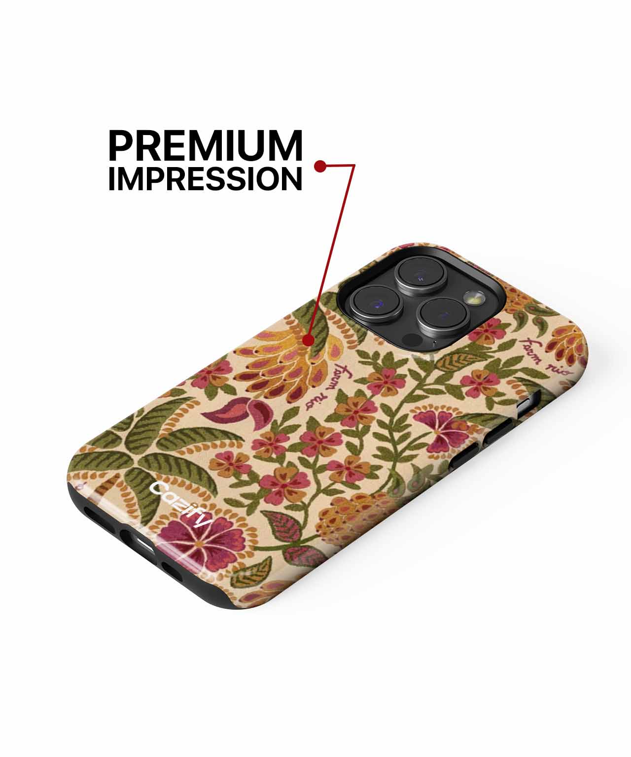Tropical Paradise Floral Delight iPhone case Case Cazify - Delivery Canada