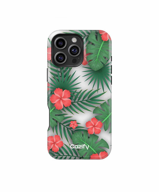 Tropical Paradise Floral Delight iPhone case Case Cazify - Delivery Canada