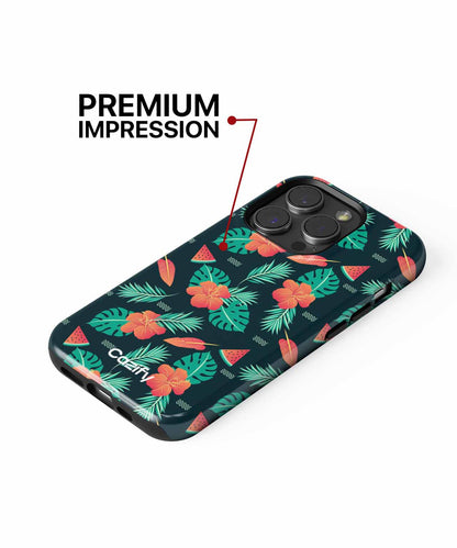 Tropical Paradise Party Vibes iPhone case Case Cazify - Delivery Canada