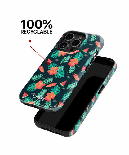 Tropical Paradise Party Vibes iPhone case Case Cazify - Delivery Canada