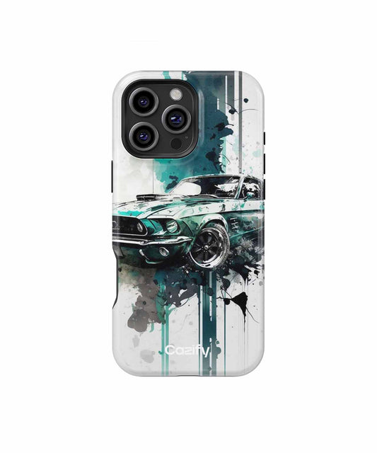 Turbocharged Speed Demon in Colorful Chaos iPhone case Case Cazify - Delivery Canada