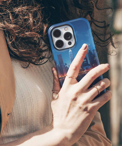 Twinkling City Lights Shine Bright iPhone case Case Cazify - Delivery Canada