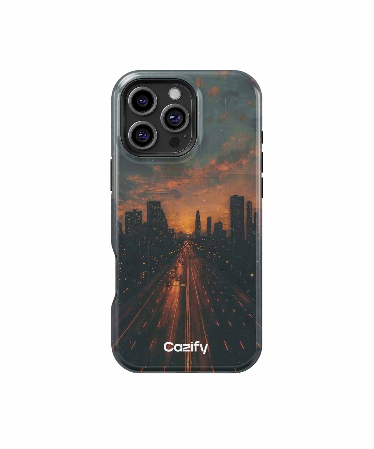 Urban Sunset Adventure iPhone case Case Cazify - Delivery Canada