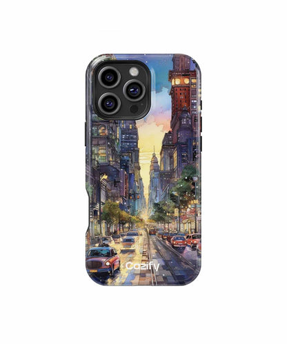 Urban Winter Wonderland Dreamscape iPhone case Case Cazify - Delivery Canada