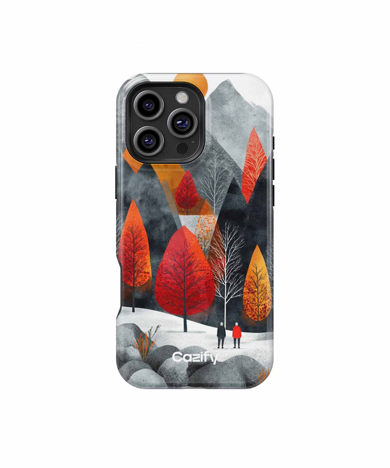 Vibrant Autumn Adventure in the Mountains iPhone case Case Cazify - Delivery Canada