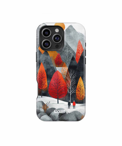 Vibrant Autumn Adventure in the Mountains iPhone case Case Cazify - Delivery Canada