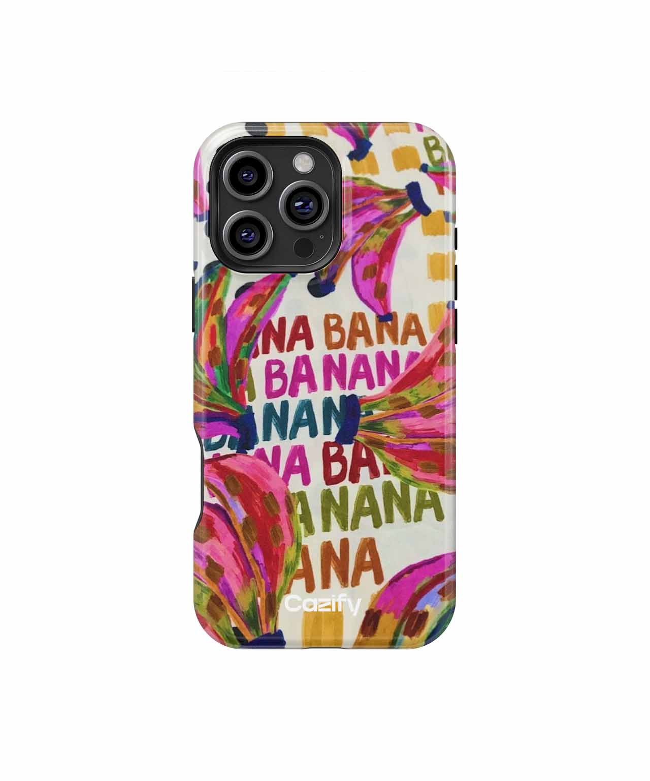 Vibrant Banana Party Fun iPhone case Case Cazify - Delivery Canada