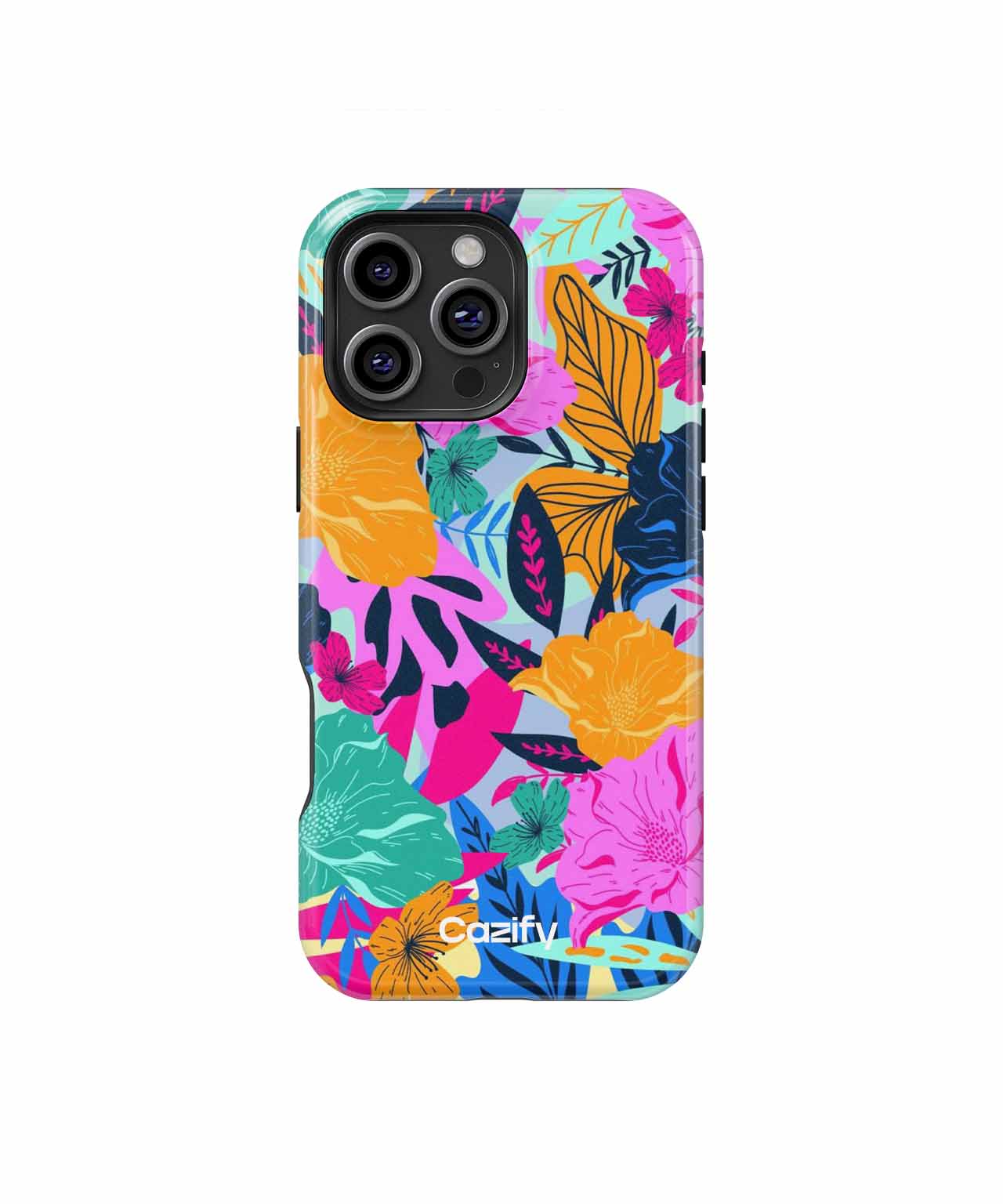 Vibrant Floral Dance Party iPhone case Case Cazify - Delivery Canada