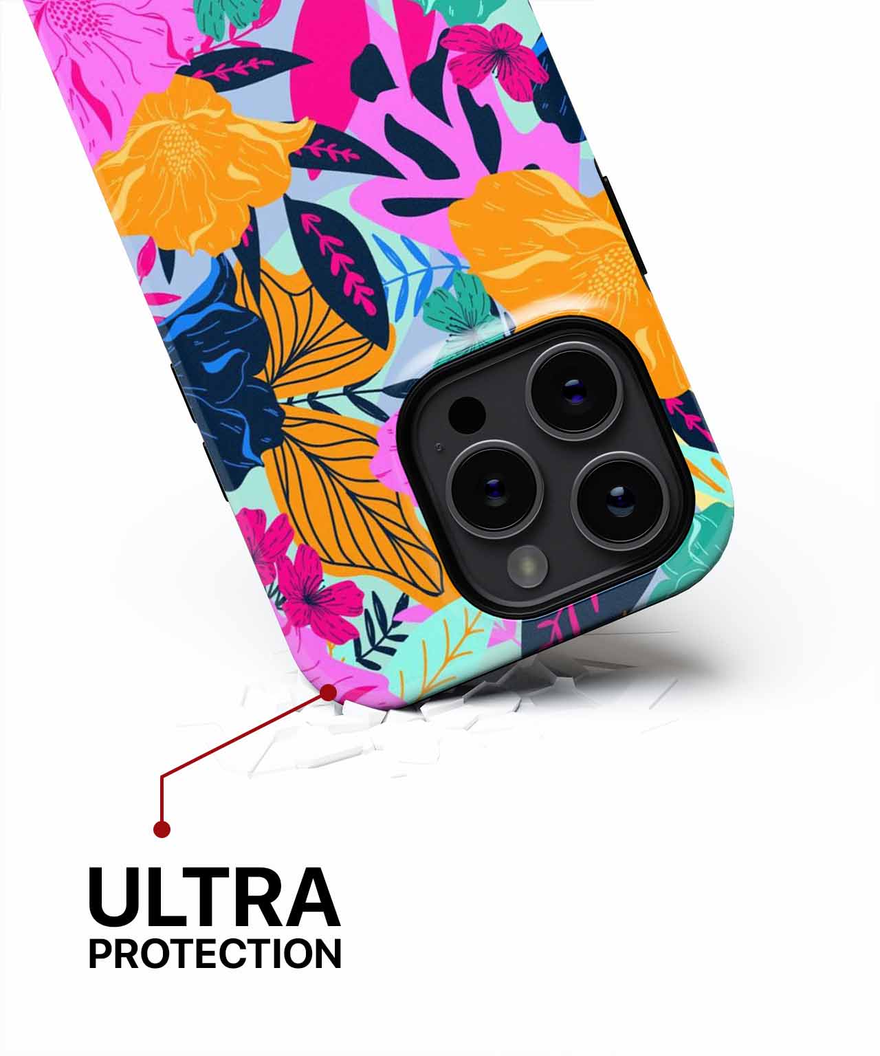 Vibrant Floral Dance Party iPhone case Case Cazify - Delivery Canada